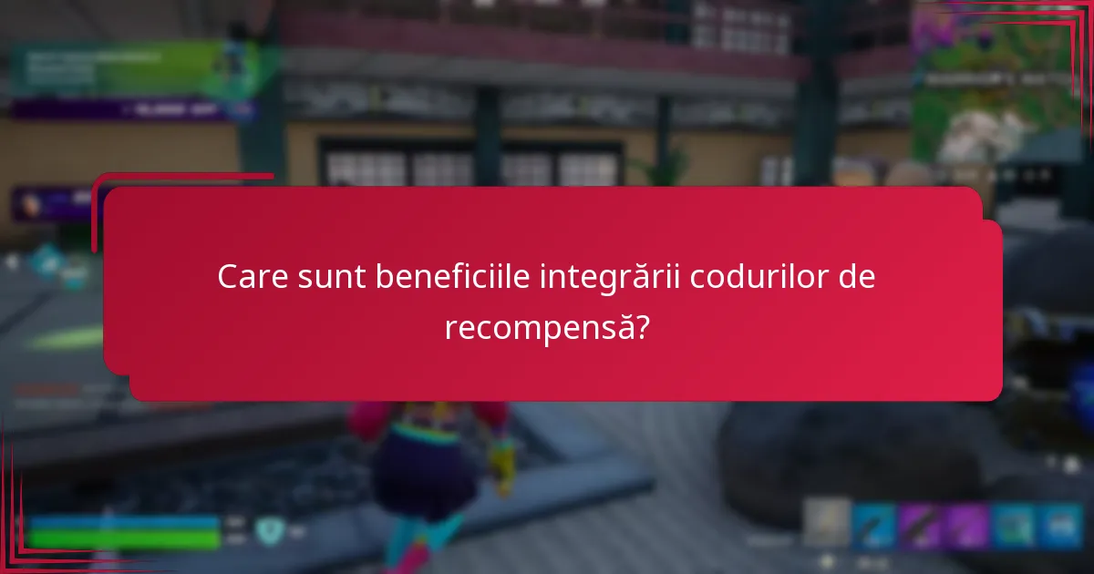Cum pot configura integrarea codului de recompensă?