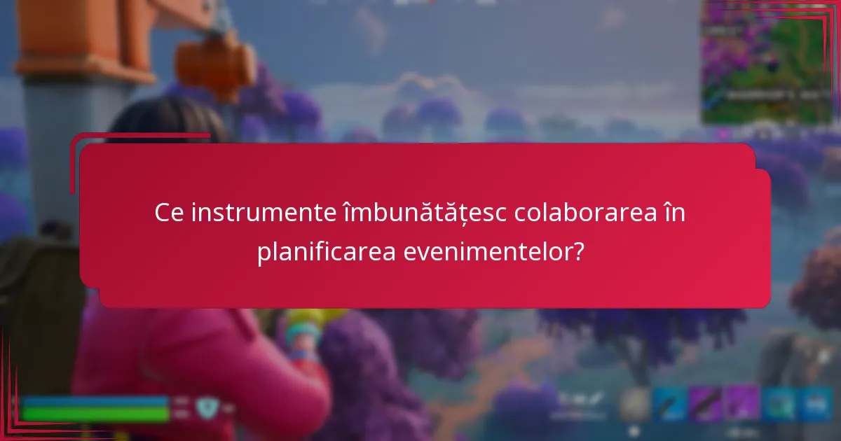Care sunt cele mai bune practici pentru maximizarea eficienței în colaborarea la evenimente?